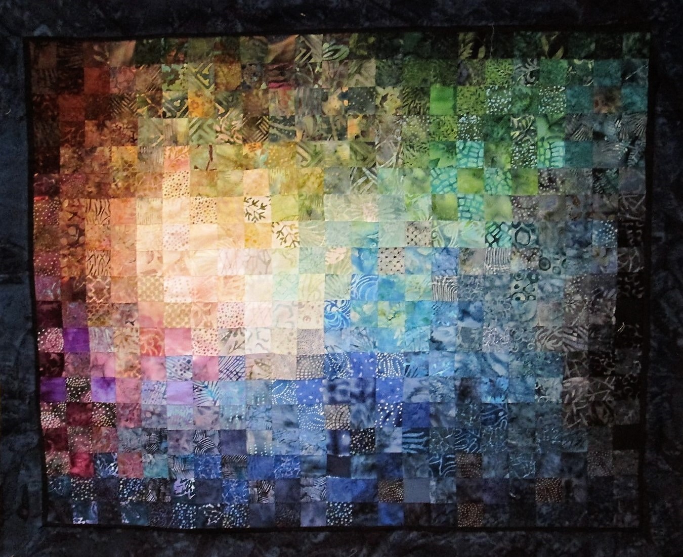 The small colorwash quilt 